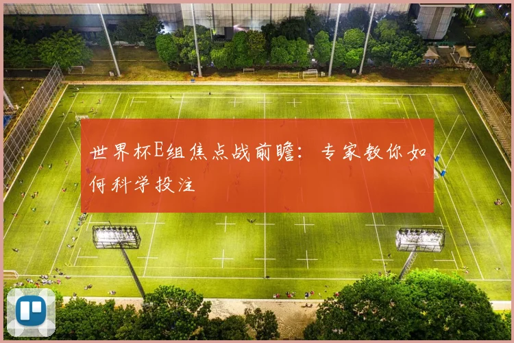世界杯E组焦点战前瞻：专家教你如何科学投注