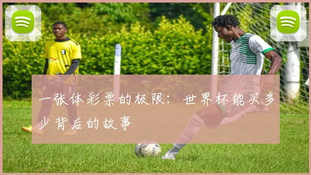 一张体彩票的极限:世界杯能买多少背后的故事